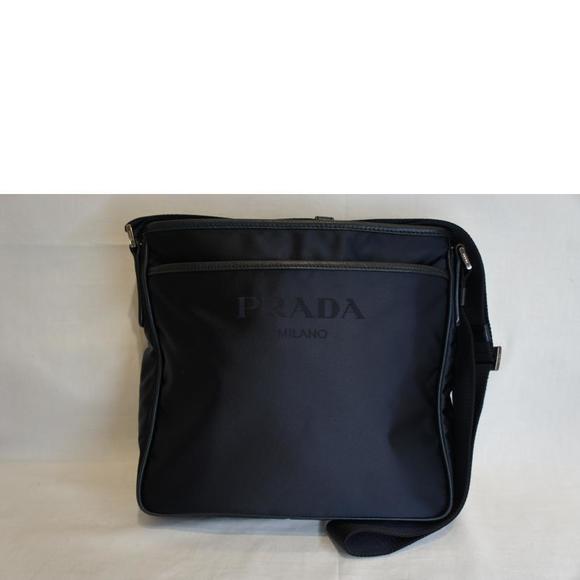 Prada Tessuto Nylon Shoulder Bag Navy - Picture 2 of 5